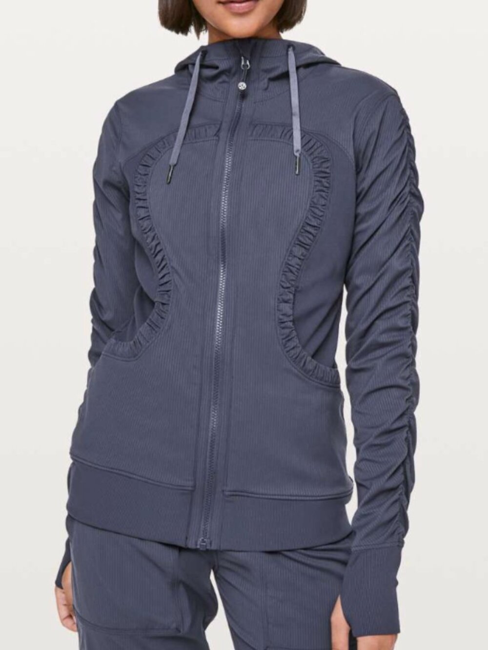 Lululemon Navy Blue Dance Studio Jacket Size 8